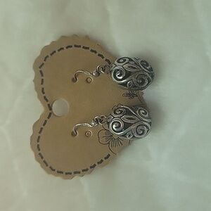 Filigree Silver Earring